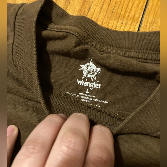 Wrangler PBR Shirt Long sleeve - Picture 2 of 5